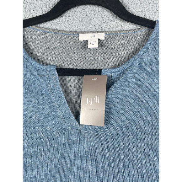 J. Jill Women's Long Sleeve Lightweight Sweater Top Nightsky Size XS NWT - Picture 4 of 9